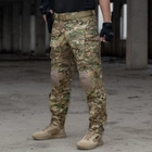 Тактичні демісезонні військові штани IDOGEAR G3 Multicam з наколінниками L Мультикам IDG207899077-1 - зображення 4