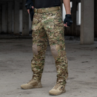 Тактичні демісезонні військові штани IDOGEAR G3 Multicam з наколінниками 2XL Мультикам IDG207899077-3 - зображення 4