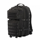 Рюкзак тактический (36 л) M-Tac Large Assault Pack Армейский Black (Черный)