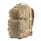 Рюкзак тактический (20 л) M-Tac Assault Pack Tan армейский Койот - изображение 1