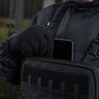 Нагрудная сумка-рюкзак M-Tac Chest Rig Elite Black - для пистолета, телефона, фонарика, турникета и мультитула - изображение 4
