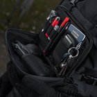Нагрудна сумка-рюкзак M-Tac Chest Rig Elite Black - для пістолета, телефону, ліхтарика, турнікету та мультитулу - зображення 6