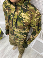 Армейская куртка софтшел breniac Мультикам 2XL - изображение 1