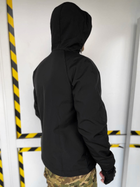 Куртка тактическая softshell Черный 2XL - изображение 4