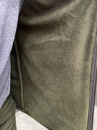 Костюм тактический, Softshell на флисе, цвет Олива, размер XXL, демисезонный костюм для военных софтшел - изображение 9