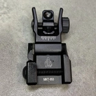 Целик складной Leapers UTG AR15 MNT-955, цвет Черный, откидной прицел, на Picatinny - изображение 7