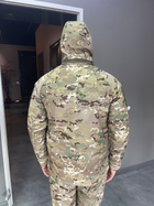 Куртка тактична зимова Softshell, Wolftrap, Мультикам, розмір M, тепла зимова куртка для військових софтшелл - зображення 4