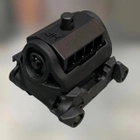 Адаптер для сошок FAB Defense H-POD Picatinny Adaptor, колір - Чорний, поворотно-похилий, кріплення для сошок на Пікатінні - зображення 1