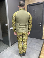 Військова форма (убакс + штани), котон (бавовна), Мультикам, розмір L, форма ЗСУ, тактичний одяг - зображення 2