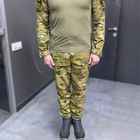 Військова форма (убакс + штани), котон (бавовна), Мультикам, розмір L, форма ЗСУ, тактичний одяг - зображення 4