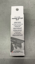 Упор Magpul M-LOK Hand Stop Kit передній на цівці, колір Койот (MAG608) - зображення 3