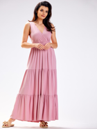 Sukienka letnia Awama A581 1419322 XL Różowa (5902360580725) - obraz 4