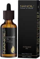 Olejek do ciała Nanoil Nanolash Power Of Nature Avocado Oil 50 ml (5905669547130) - obraz 1