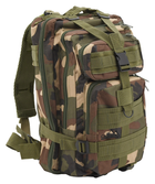 Рюкзак тактический сносоустойчивый для силовых структур CATTARA 30L ARMY Wood 13862 Камуфляж TR_13862 - изображение 1