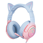 Ігрові навушники ONIKUMA Gaming CAT Gradient with RGB K9 |7.1| pink&blue