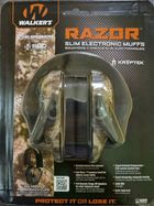 Навушники тактичні активні шумозаглушувальні Walker's Razor Slim Kryptek GWP-RSEM-KPT - зображення 3