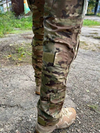 Тактическая форма убакс и штаны с наколенниками и налокотниками (размер M) (мультикам) - изображение 6