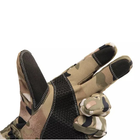 Перчатки тактические теплые с флисовой подкладкой (мультикам) (размер XL) - изображение 8