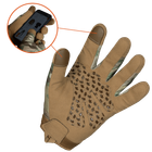 Плотные сенсорные перчатки CamoTec на флисе с усиленными накладками мультикам размер XL - изображение 3