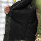 Мужская зимняя Куртка с Капюшоном и флисовой подкладкой / Водонепроницаемый Бушлат на Силіконі размер L - изображение 4