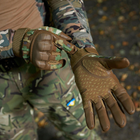 Плотные перчатки Razor с защитными Накладками и антискользящими Вставками камуфляж размер M - изображение 3