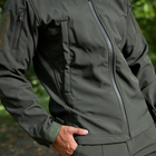 Чоловічий демісезонний Костюм Куртка + Штани / Польова форма Softshell із Липучками під Шеврони олива розмір XL - зображення 6