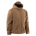 Мужская Флисовая куртка с капюшоном койот / Верхняя одежда M-Tac Windblock Division Gen.II размер L - изображение 4