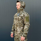 Чоловічий Костюм на флісі Куртка + Штани / Утеплена форма Softshell піксель розмір S - зображення 6