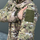 Чоловічий Костюм на флісі Куртка + Штани / Утеплена форма Softshell мультикам розмір S - зображення 8