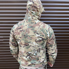 Чоловіча ультралегка Вітровка Tactical Series / Водонепроникна Куртка з капюшоном мультикам розмір S - зображення 4
