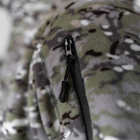 Мужская Флисовая Куртка с капюшоном и липучками под шевроны мультикам размер M - изображение 6