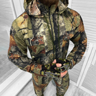Мужской маскировочный Костюм Куртка с капюшоном + Брюки / Полевая Форма саржа камуфляж размер M - изображение 4