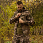 Утепленный мужской Костюм SoftShell на флисе / Комплект Куртка с капюшоном + Брюки мультикам размер L - изображение 3