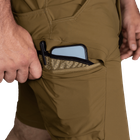 Мужские крепкие Шорты CamoTec Lizard Nylon до +25°C с 6-ю карманами койот размер S - изображение 5