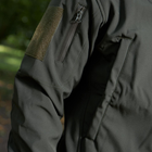 Мужской демисезонный Костюм Куртка + Брюки / Полевая форма Softshell с Липучками под Шевроны олива размер 3XL - изображение 5