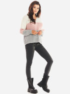Пуловер жіночий Awama A390 212944 One Size Рожевий (5902360549920) - зображення 6