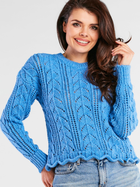 Sweter damski luźny Awama A446 1185472 One Size Niebieski (5902360557888) - obraz 1