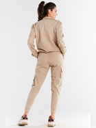 Bluza damska rozpinana streetwear z kapturem Infinite You M246 1104134 L-XL Beżowa (5902360555228) - obraz 5