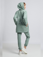 Bluza damska rozpinana streetwear z nadrukiem na plecach LaLupa LA058 1104302 XL Miętowa (5903887628846) - obraz 5