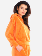 Bluza damska z kapturem kangurka Awama A412 1132547 L/XL Pomarańczowa (5902360553590) - obraz 3