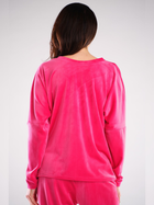 Bluza damska bez kaptura welurowa Awama A417 1132569 One Size Różowa (5902360554849) - obraz 2