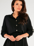 Сорочка жіноча Awama A425 1185417 L-XL Чорна (5902360556027) - зображення 3