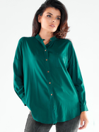 Сорочка жіноча Awama A525 1220734 S-M Темно-зелена (5902360562974) - зображення 1