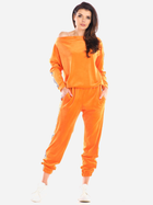 Spodnie dresowe damskie Awama A409 1132534 L/XL Pomarańczowe (5902360552128) - obraz 3