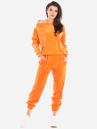 Spodnie dresowe damskie Awama A409 1132534 L/XL Pomarańczowe (5902360552128) - obraz 3