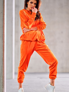 Spodnie dresowe damskie Awama A411 1132542 XL Pomarańczowe (5902360553170) - obraz 6