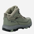 Чоловічі зимові черевики Jack Wolfskin Everquest Texapore Mid M 4053611-4550 39.5 (6UK) 24.2 см Оливкові (4064993836516) - зображення 4