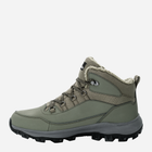 Zimowe buty trekkingowe męskie niskie Jack Wolfskin Everquest Texapore Mid M 4053611-4550 42 (8UK) 25.9 cm Oliwkowe (4064993836554) - obraz 3