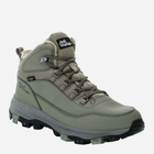 Zimowe buty trekkingowe męskie niskie Jack Wolfskin Everquest Texapore Mid M 4053611-4550 46 (11.5UK) 28.9 cm Oliwkowe (4064993836622) - obraz 2