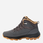 Zimowe buty trekkingowe męskie niskie Jack Wolfskin Everquest Texapore Mid M 4053611-6326 39.5 (6UK) 24.2 cm Ciemnoszare (4064993582413) - obraz 3